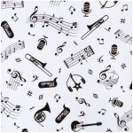 Kojenecké body s dlouhým rukávem New Baby Music – Zboží Dáma