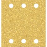Bosch Accessories 2608901654 Brusný papír pro oscilační brusku Zrnitost 40 (d x š) 107 mm x 115 mm 50 ks – Zboží Dáma