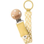 Bibs Paci Braid klip na dudlík pale butter ivory – Zboží Dáma