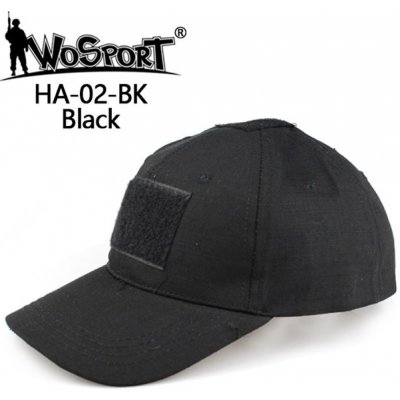 Wosport BASEBALL CAP suchý zip černá – Zboží Dáma