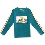 Kugo S3139 Chlapecký svetr zelená – Zboží Dáma