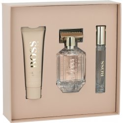 Hugo Boss The Scent Her EDP 50 ml + EDP 7,4 ml + tělové mléko 50 ml dárková  sada kosmetická sada - Nejlepší Ceny.cz