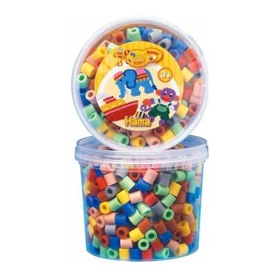 HAMA Korálky MAXI v tubě - 600 ks (se zelenou barvou) – Zboží Mobilmania