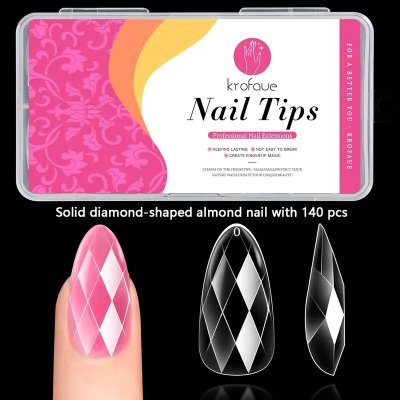 Nehtyprofi 3D Mandlové tipy 140 ks – Zboží Dáma