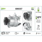 Kompresor klimatizace VALEO 699357 | Zboží Auto