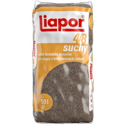 Liapor Vyrovnávací podsyp Liapor zrnitost 4-8mm/350 50 l – Zboží Mobilmania