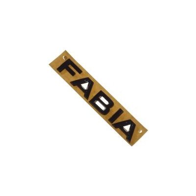 Nápis "FABIA" Škoda 6V0853687B041 Škoda Fabia 3, Fabia 4 | Zboží Auto