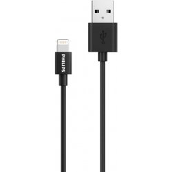 Philips DLC3104V/03 USB-A/Lightning, 1,2m, černý