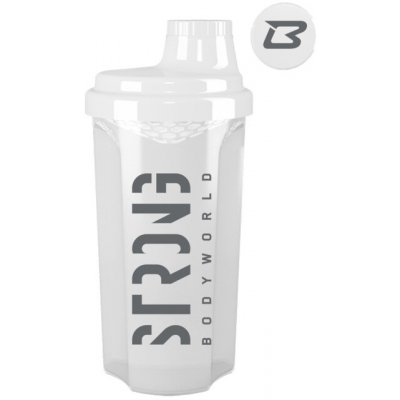 BodyWorld Shaker STRONG 500 ml průhledná, 500 ml – Sleviste.cz