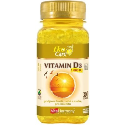 Vitaharmony Vitamin D3 1.000 m.j. 25 µg 300 tablet