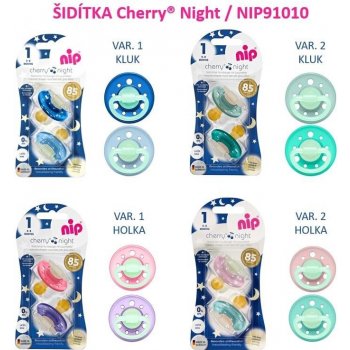 Nip Cherry night šidítko K2ksmix barev fialová