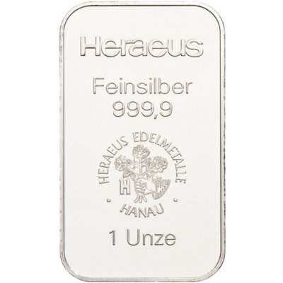 Heraeus stříbrný slitek 31,1 g – Zboží Dáma