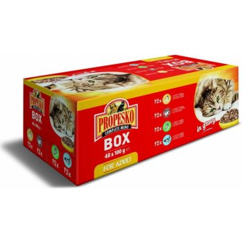 Propesko XXL Pack mix 48 x 100 g