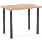 Halmar Jídelní stůl MODEX 2 90 - dub wotan/černá – Zboží Dáma