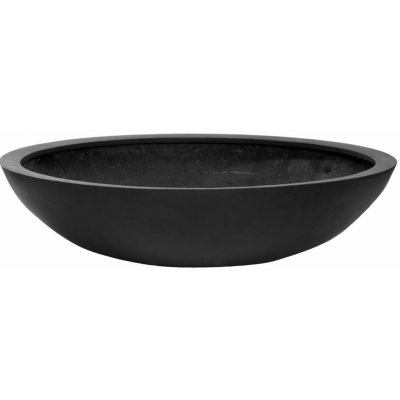 Pottery Pots Květináč Jumbo Bowl černá S 17 cm 70 cm – Hledejceny.cz
