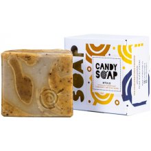 Candy Soap vyživující skořicové mýdlo s bahnem z Mrtvého moře 100 g