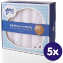 Kikko z biobavlny XKKO Organic 70 x 70 Staré časy white 5 ks