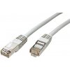 síťový kabel Value 21.99.0300 S/FTP patch, kat. 5e, 0,5m, šedý