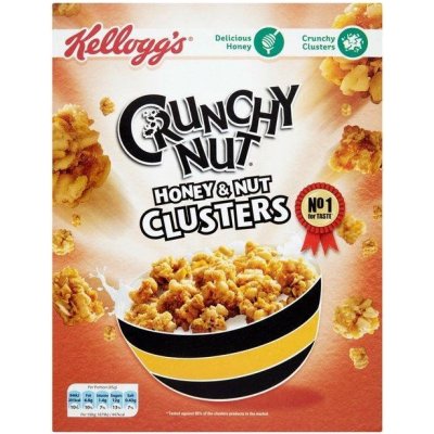 Kellogg S Crunchy Nut Clusters Honey Nut 450g Heureka Cz