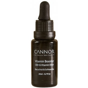 Cannor Vitamin Booster suchý pleťový olej Bakuchiol & CBD 20 ml