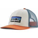 Patagonia P-6 Logo LoPro Trucker Hat White w/Redtail Rust – Zboží Dáma