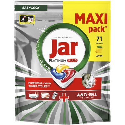 Jar Platinum Plus All in1 Yellow kapsle do myčky 71 ks – Sleviste.cz