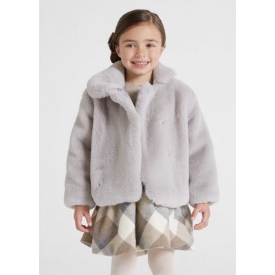 Mayoral kožíšek s límečkem šedý – Sleviste.cz