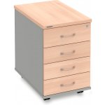 Hobis K 34 C P 4 zásuvky 400 x 600 x 600 mm akát šedá – Zboží Mobilmania