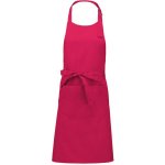 Kariban Zástěra Polycotton K890 fuchsia red – Zboží Dáma