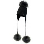 Jamiks dívčí zimní čepice Carminia mýval černá – Zboží Mobilmania