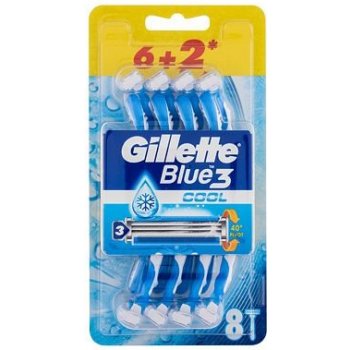 Gillette Blue3 Cool 8 ks