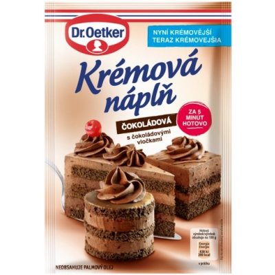 Dr. Oetker Krémová náplň čokoládová 80 g – Zbozi.Blesk.cz
