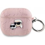 Karl Lagerfeld PU Embossed Choupette Heads Pouzdro pro AirPods Pro 2 KLAP2PGKCPP – Zboží Živě