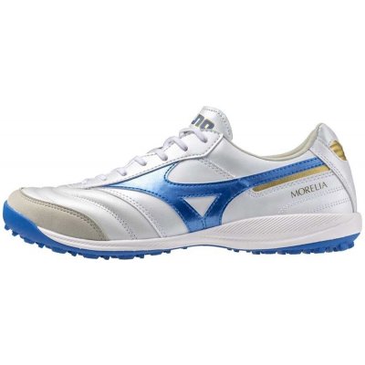 Mizuno MORELIA SALA ELITE TF - White/Laser Blue/Gold – Zboží Dáma