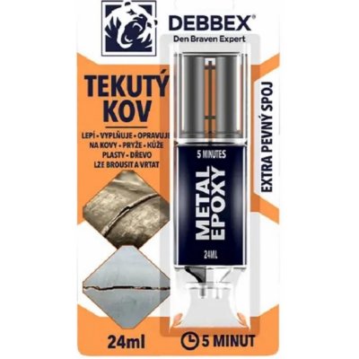 DEN BRAVEN Tekutý kov světle černý 24 ml – Hledejceny.cz