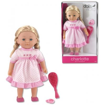 Dolls World Charlotte 36 cm s hřebínkem