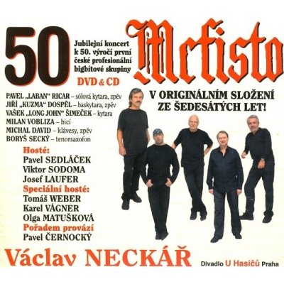 Mefisto 50 jubilejní koncert DVD