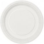 Unique EKO Talířky papírové bílé 23cm – Zboží Dáma