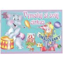 Omalovánky A5 Vymaluj si svůj cirkus