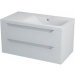 SAPHO WAVE umyvadlová skříňka 89,7x45x47,8cm, pravá, bíláP – Hledejceny.cz