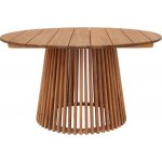Nordic Living Teakový zahradní stůl Lorei 120 cm – Hledejceny.cz