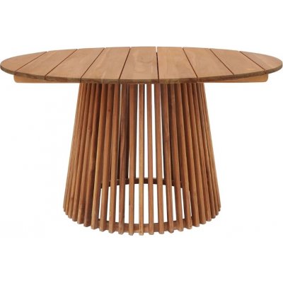 Nordic Living Teakový zahradní stůl Lorei 120 cm – Hledejceny.cz