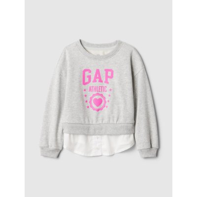 Gap Baby mikina Athletic Šedá – Sleviste.cz