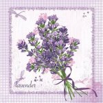Ubrousek 33x33 cm LEVANDULE – HobbyKompas.cz