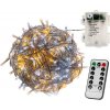Vánoční osvětlení VOLTRONIC® Vánoční řetěz 200 LED 20 m teple a studeně bílý