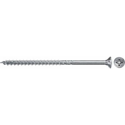 Fischer PowerFast FPF II CZP 6,0x300 BC 50 zápustná hlava bílý zinek částečný závit křížová drážka PZ 670512 – Hledejceny.cz