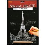 Artlover škrabací obrázek stříbrný Karlštejn – Zboží Dáma