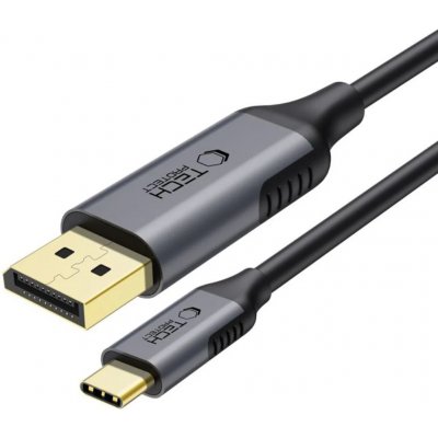 Tech-Protect ULTRABOOST TYPE-C NA DISPLAYPORT 1.4 8K 60HZ 180CM ČERNÝ 5906302321780 – Hledejceny.cz
