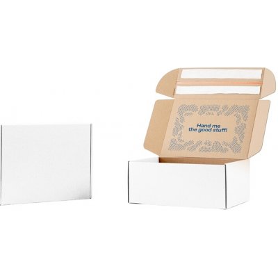 Obaly KREDO Poštovní krabice 250 x 350 x 50 mm / bílá / VN / D – Zboží Mobilmania