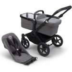 Bugaboo Donkey 5 Mono Base Black Black/Gey Mélange 2022 – Hledejceny.cz